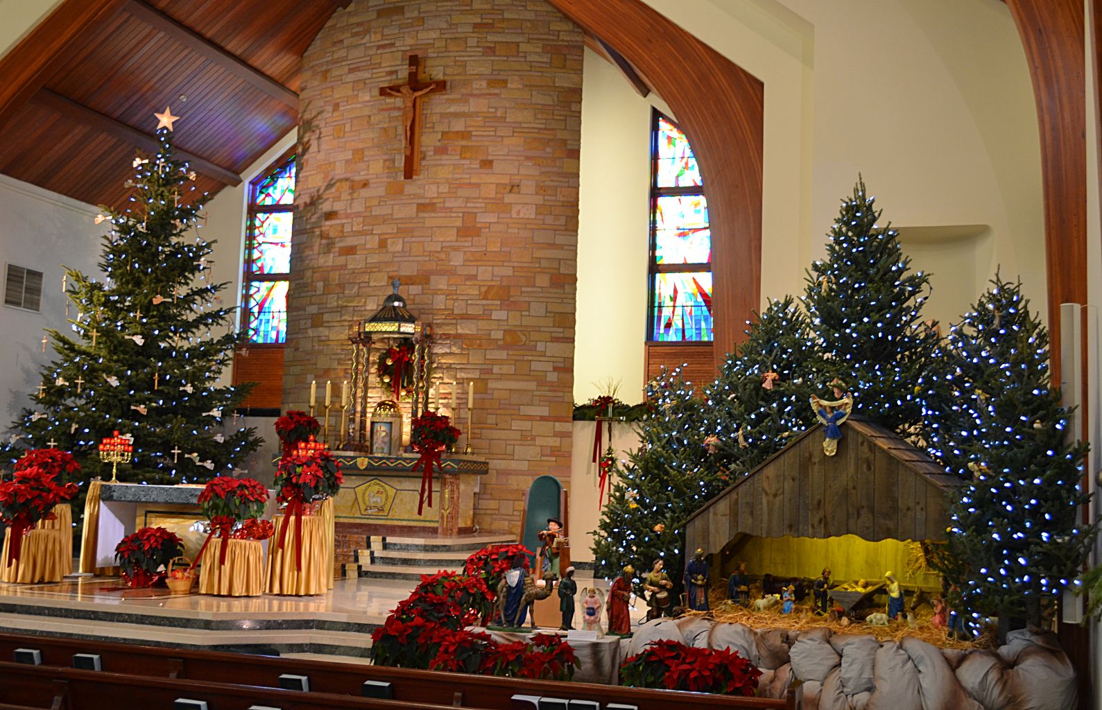 Christmas Decorating For Church Sanctuary  Joy Studio Design Gallery